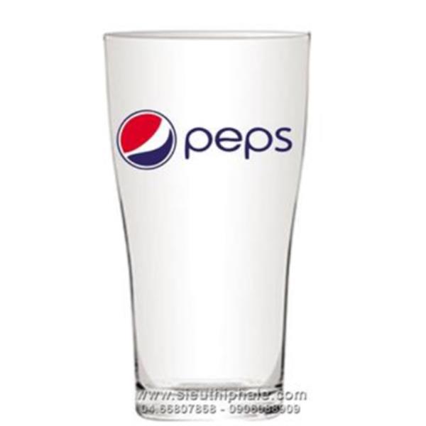 Ly thủy tinh ocean in logo pepsi