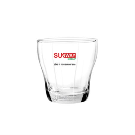 Bộ ly thủy tinh Ocean glass in logo Sunway Group